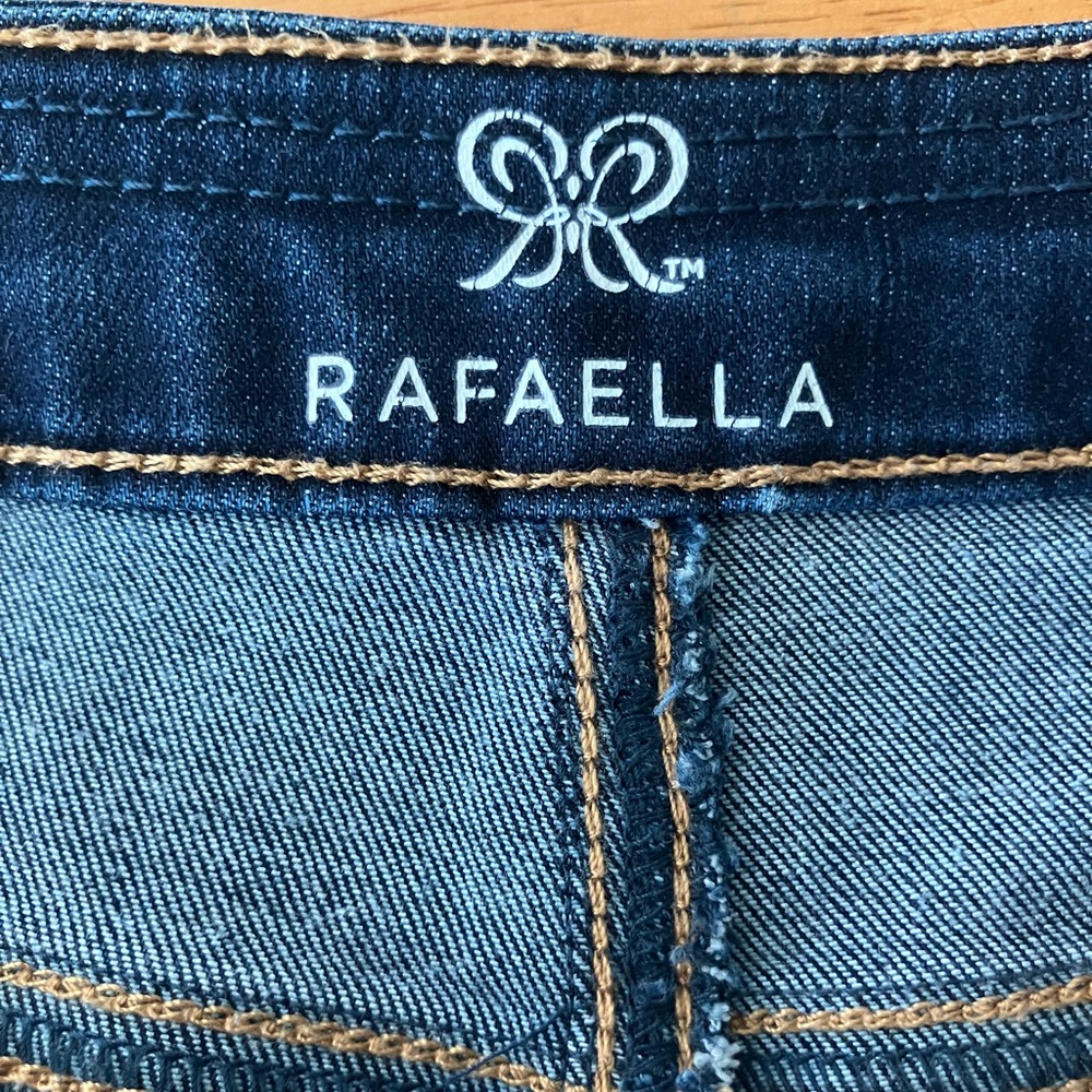 💥 3 for $15 Rafaella Women's Deep Indigo Jeggings - Picture 3 of 4